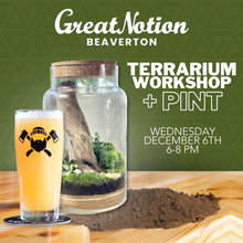 Load image into Gallery viewer, LARGE TERRARIUM WORKSHOP
