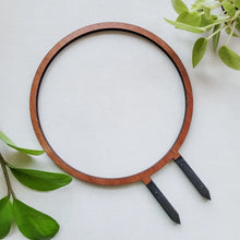 Load image into Gallery viewer, WOOD SINGLE HOOP