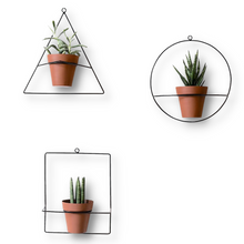 Load image into Gallery viewer, HANGING METAL PLANTER
