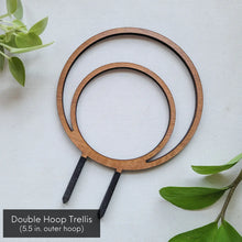 Load image into Gallery viewer, WOOD DOUBLE HOOP
