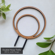 Load image into Gallery viewer, WOOD DOUBLE HOOP