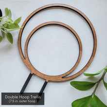 Load image into Gallery viewer, WOOD DOUBLE HOOP