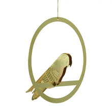 Load image into Gallery viewer, HANGING BRASS BIRD
