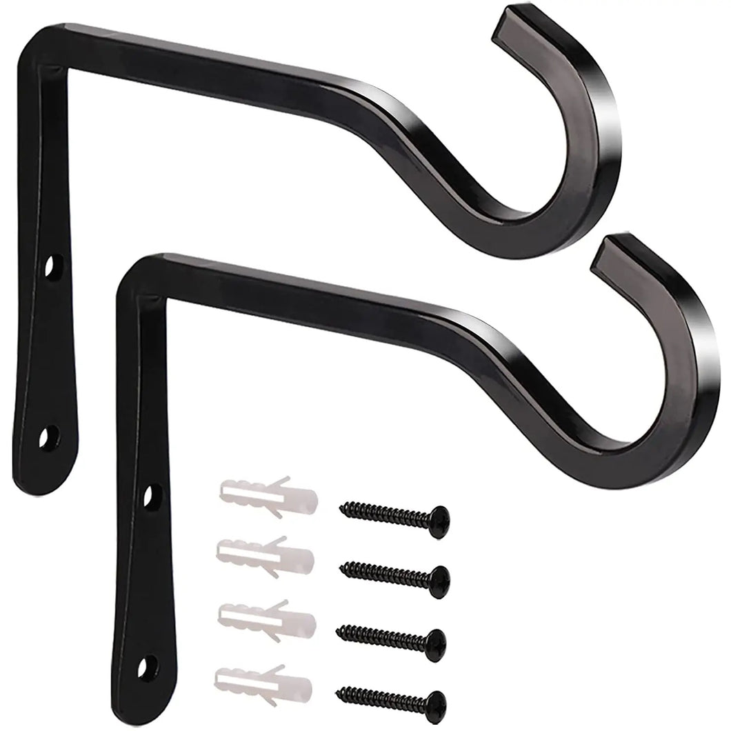 IRON PLANT HOOK FOR WALL