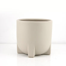 Load image into Gallery viewer, SMOOTH ORGANIC PLANTER TAUPE
